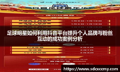足球明星如何利用抖音平台提升个人品牌与粉丝互动的成功案例分析